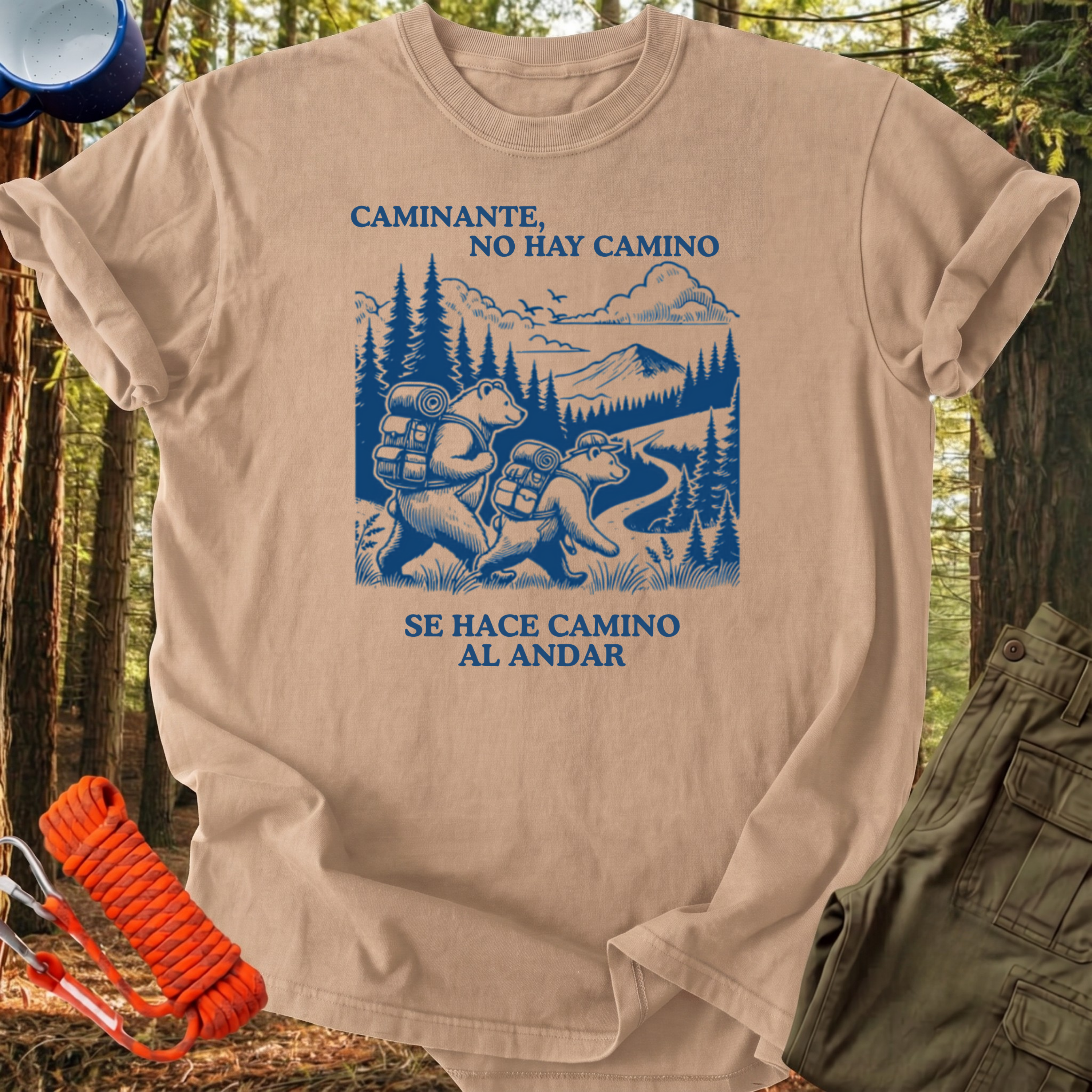 Camiseta Caminante, No Hay Camino