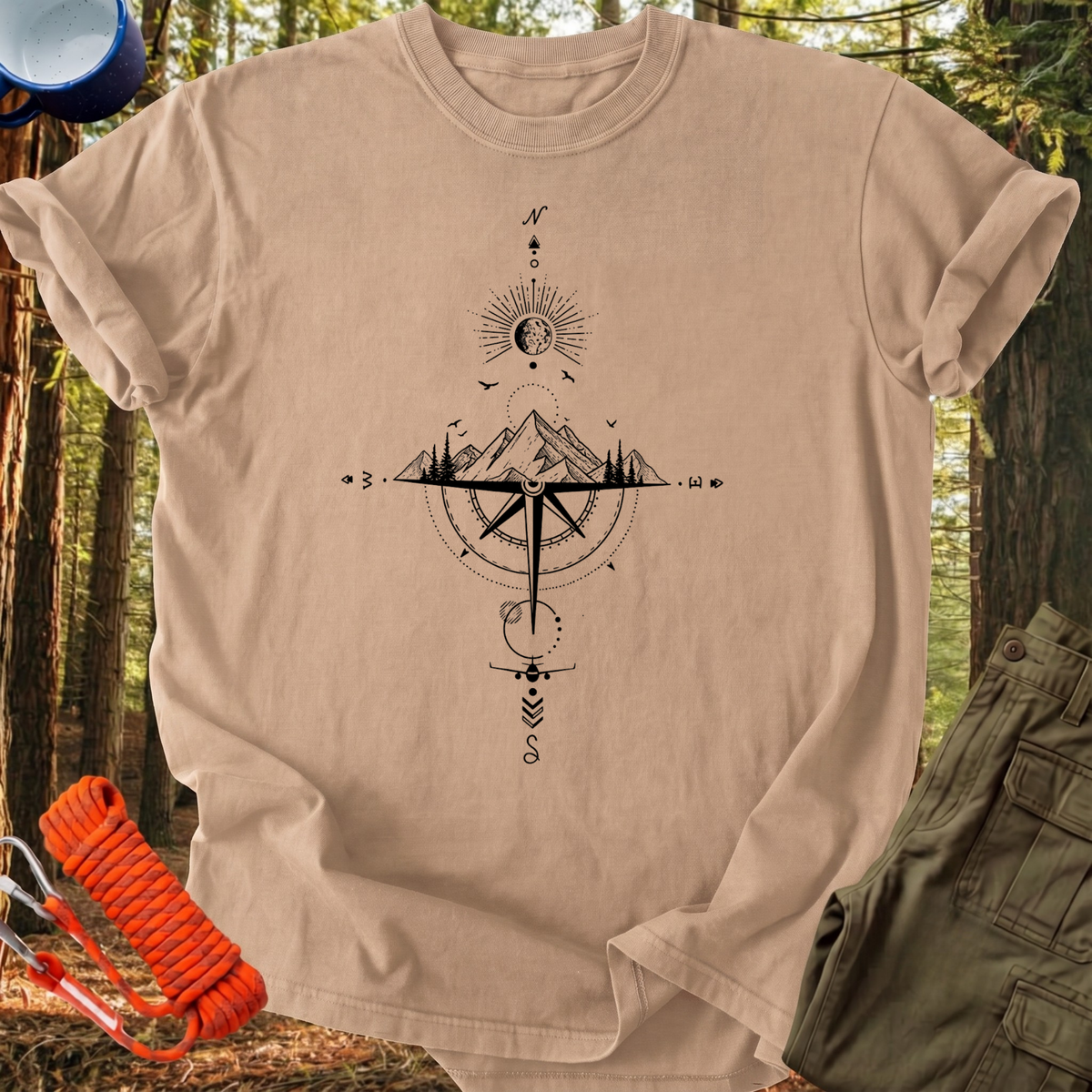 Camiseta Coordenadas