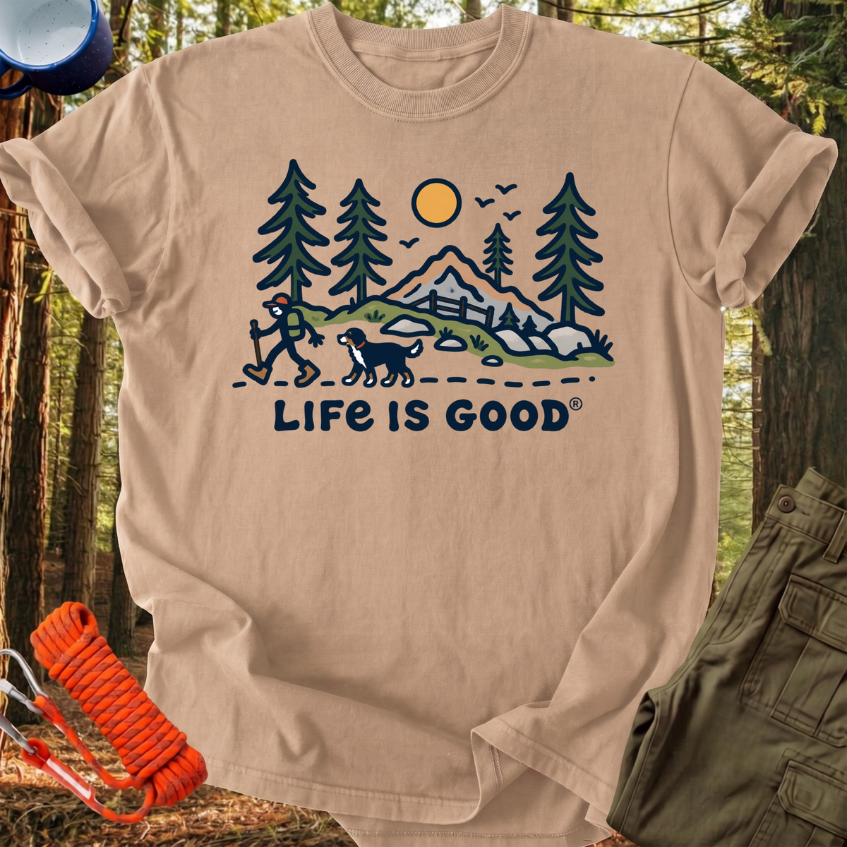Camiseta Life is Good
