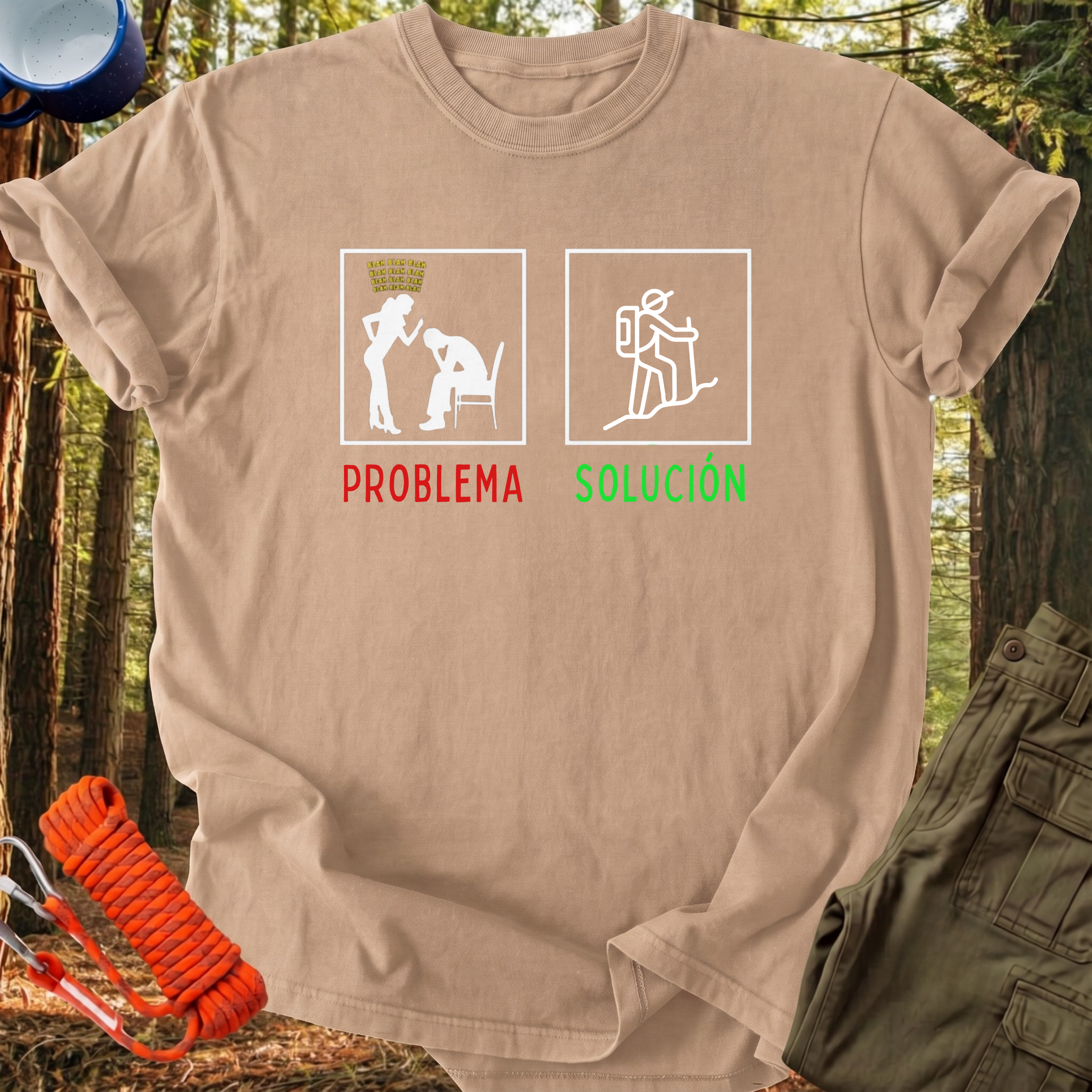 Camiseta Problema Solución