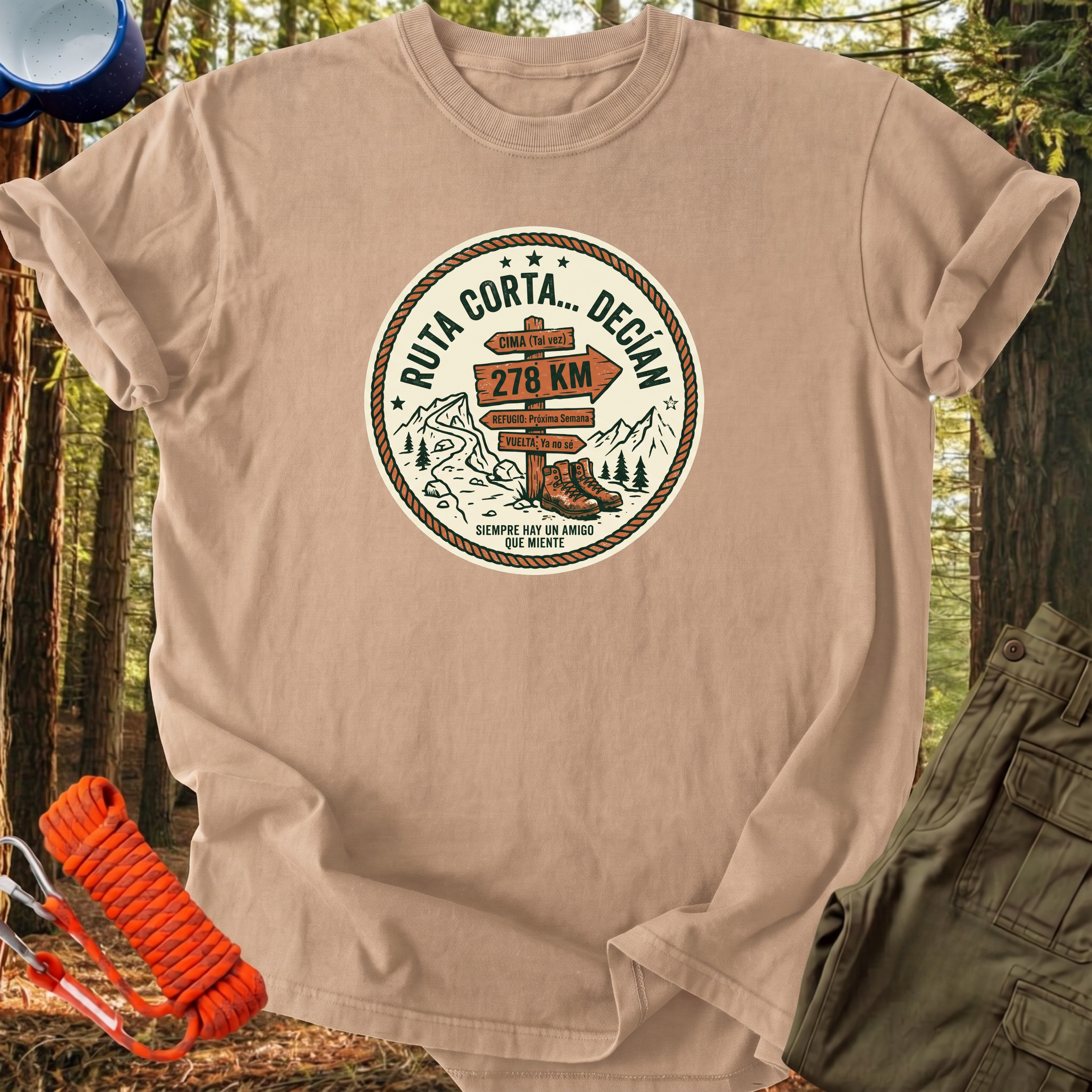 Camiseta Ruta Corta