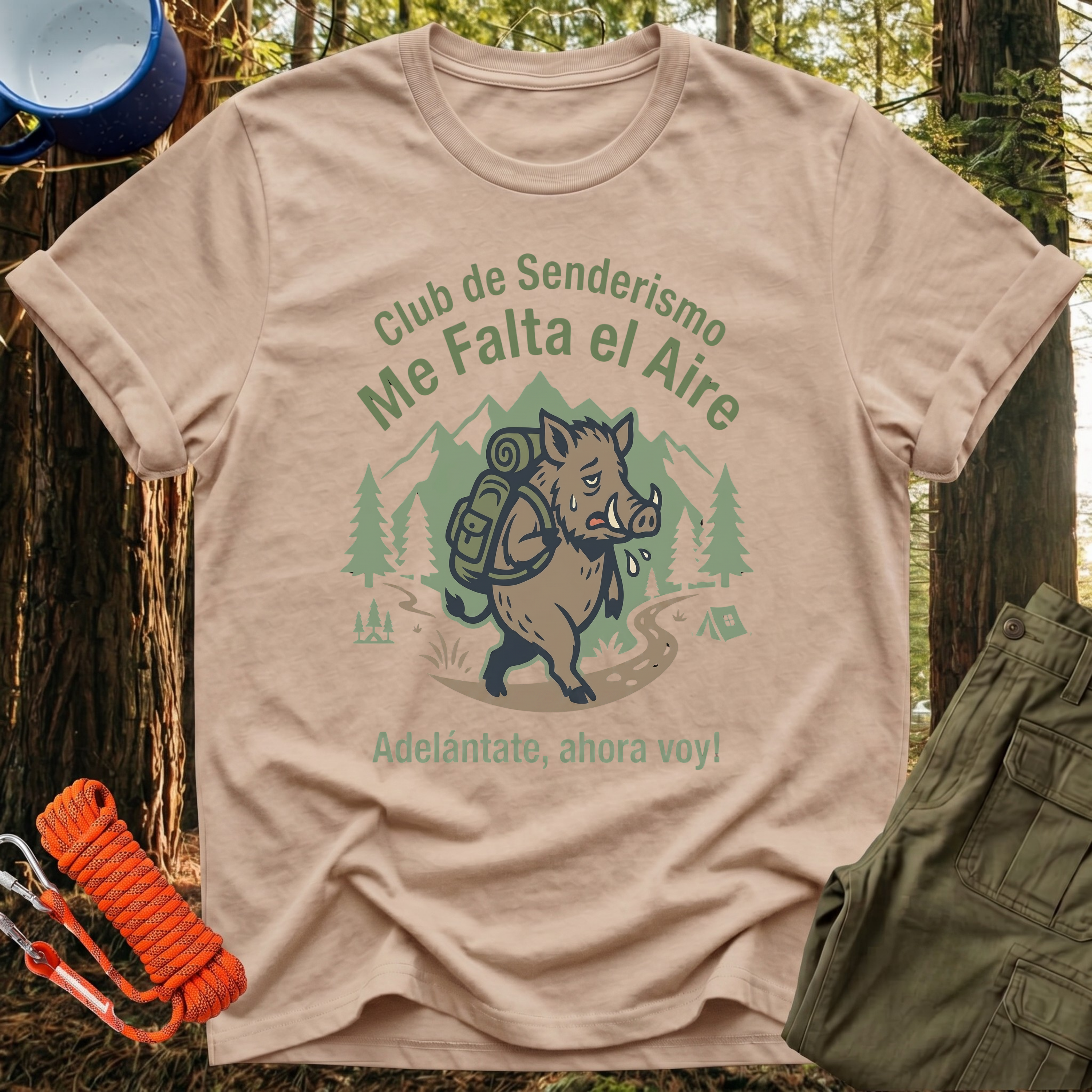 T-shirt Me Falta el Aire