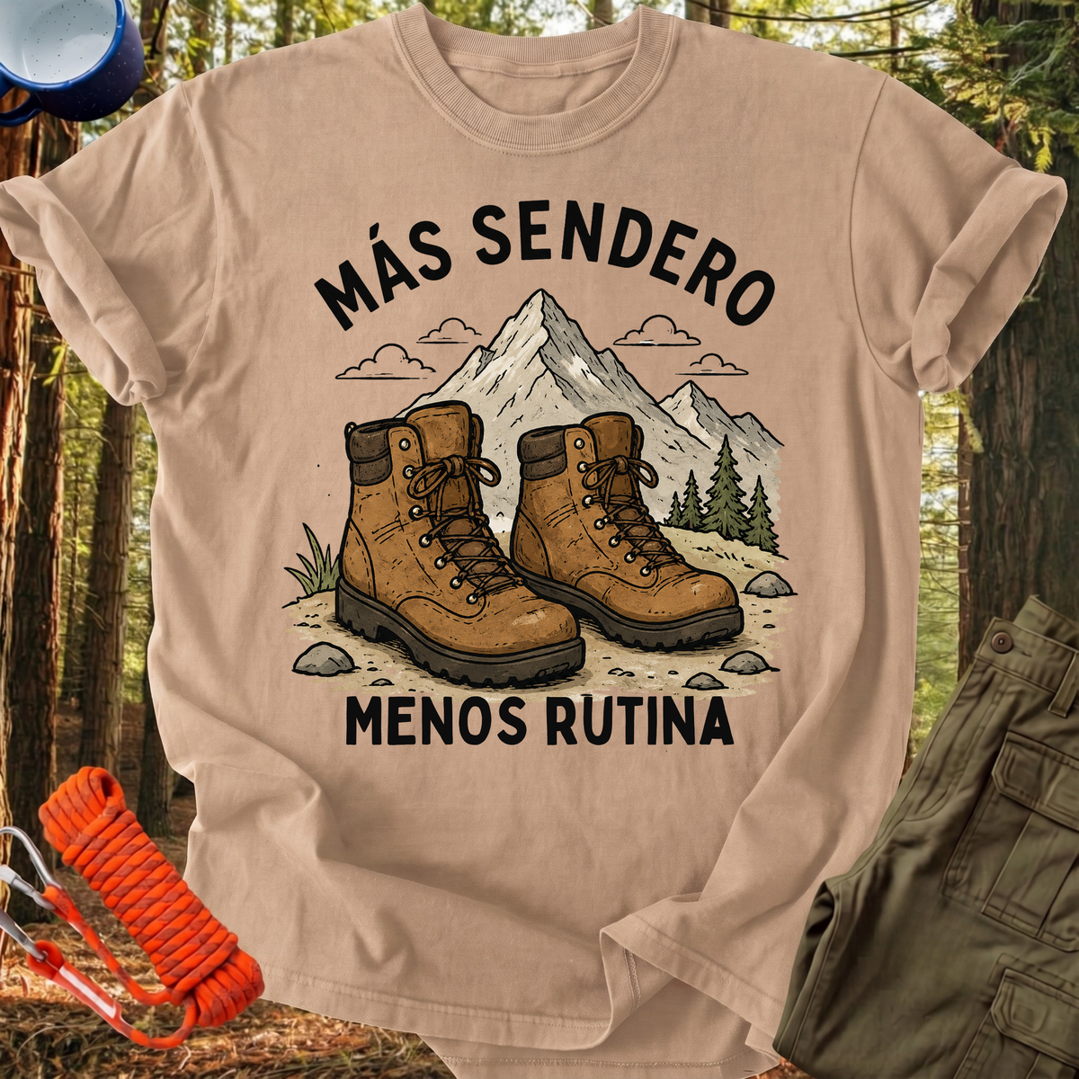 Camiseta Más Sendero