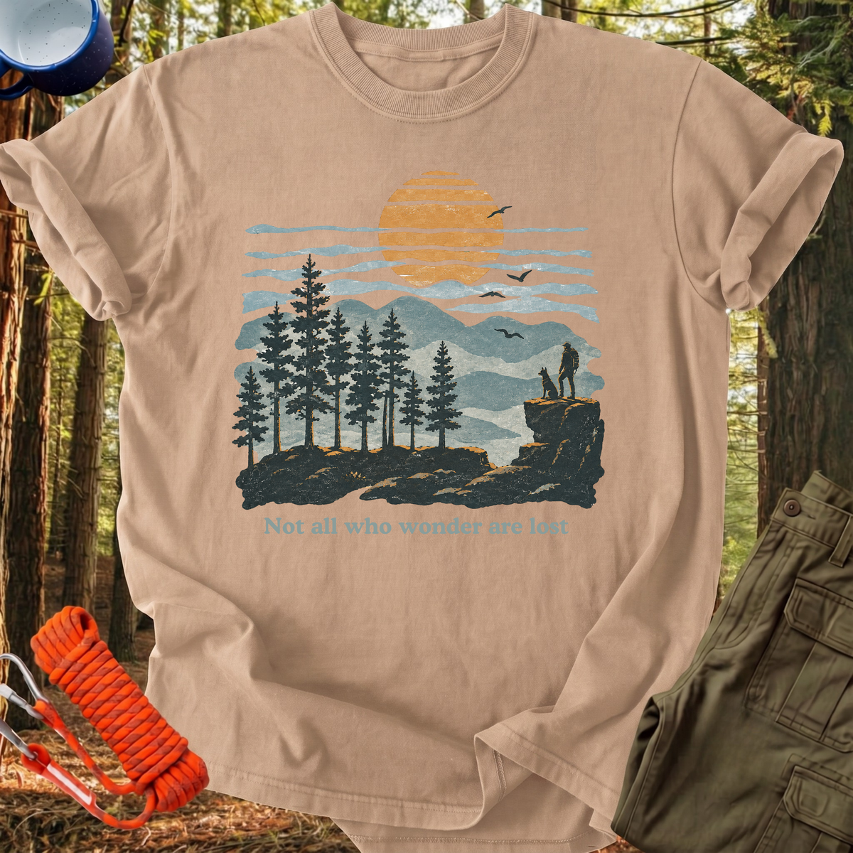 Camiseta Those Who Wonder