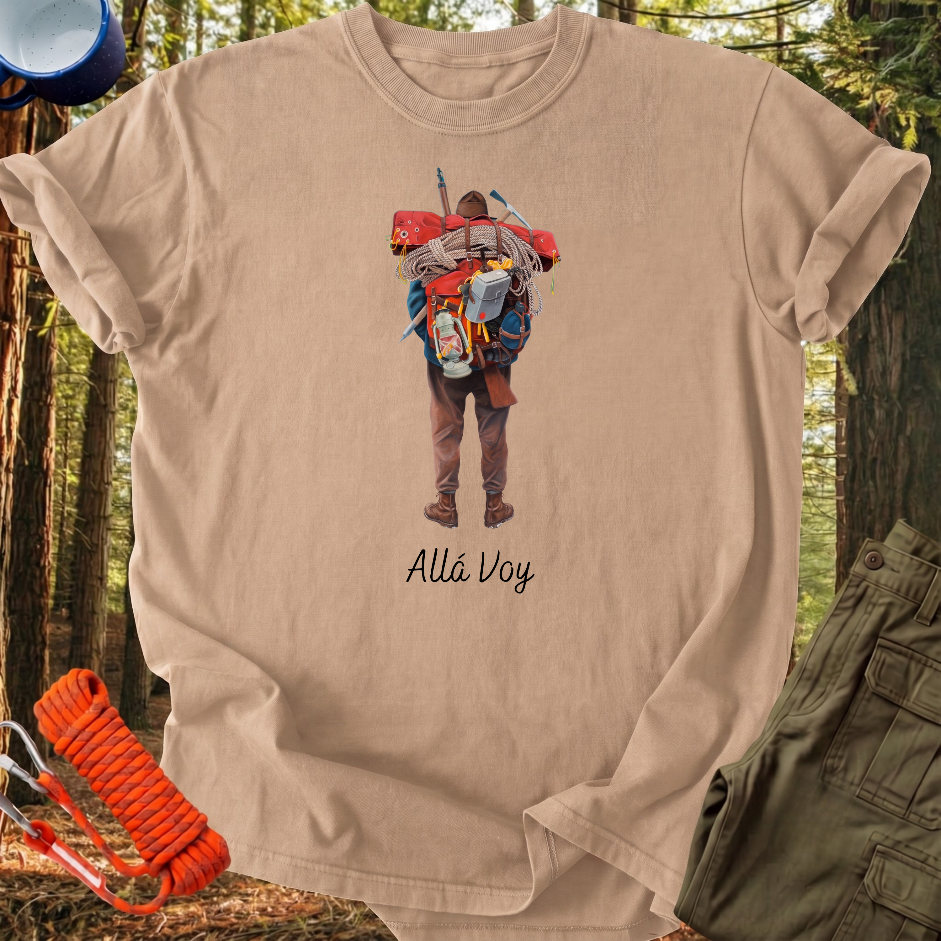 Camiseta Allá Voy
