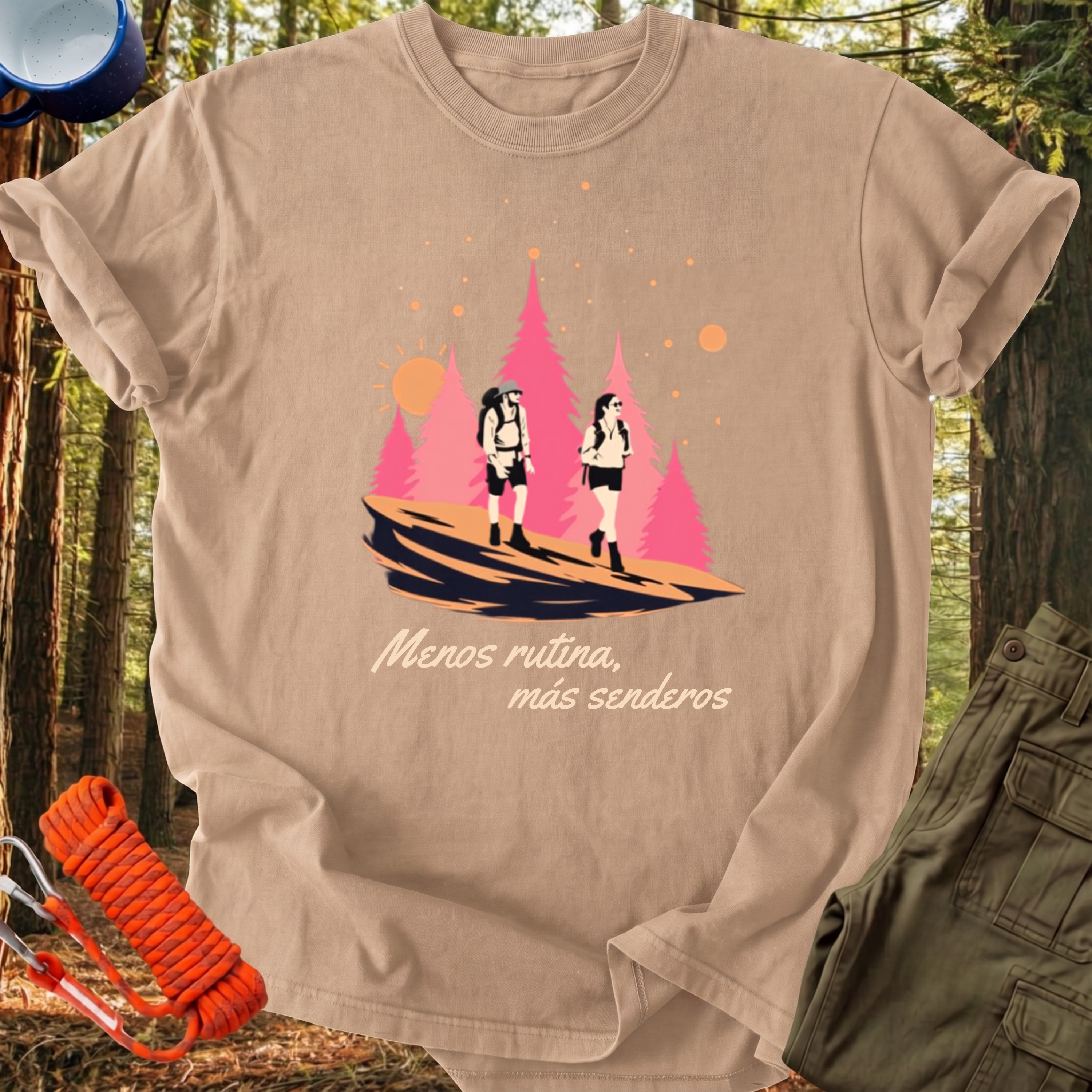Camiseta Menos Rutina