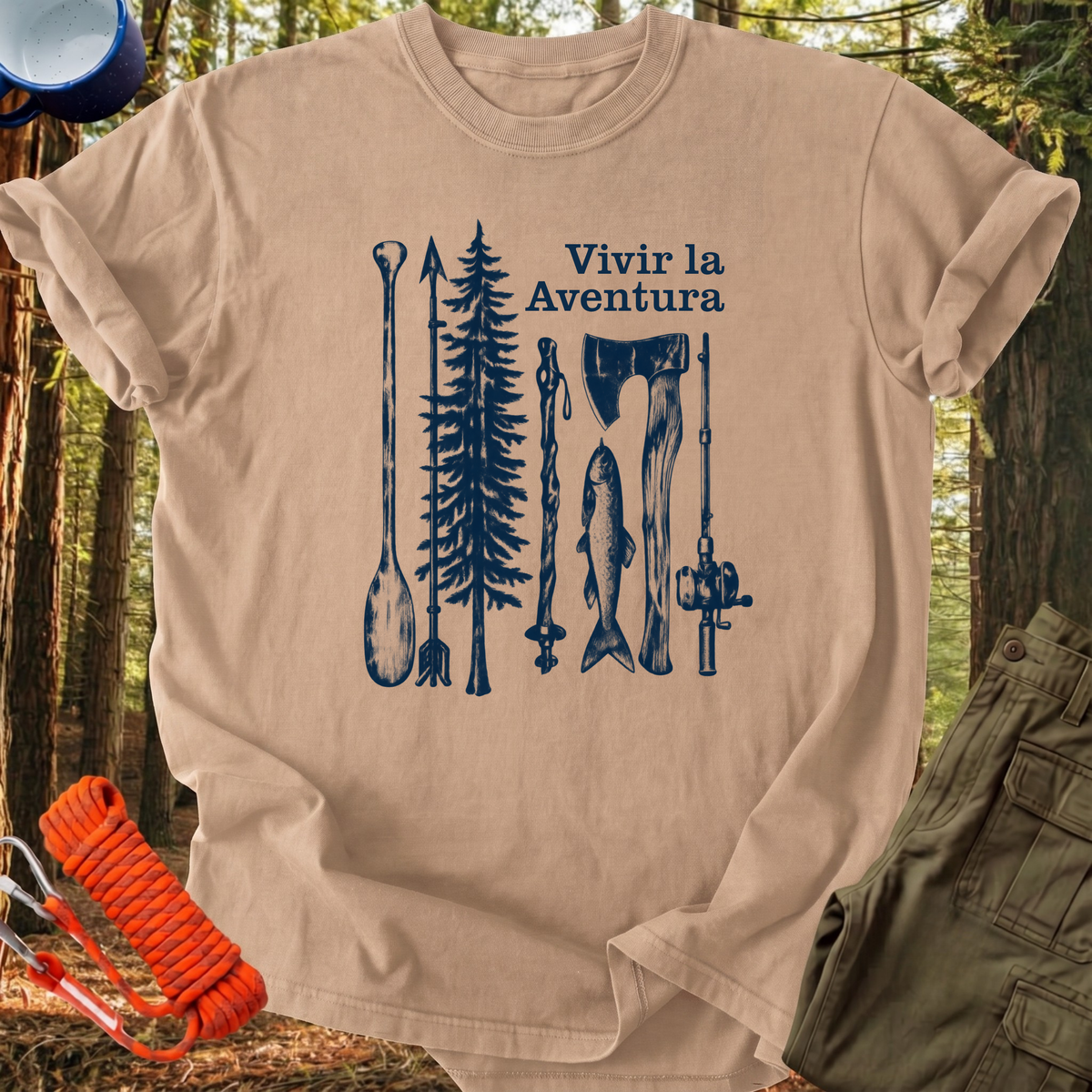 Camiseta Vivir La Aventura
