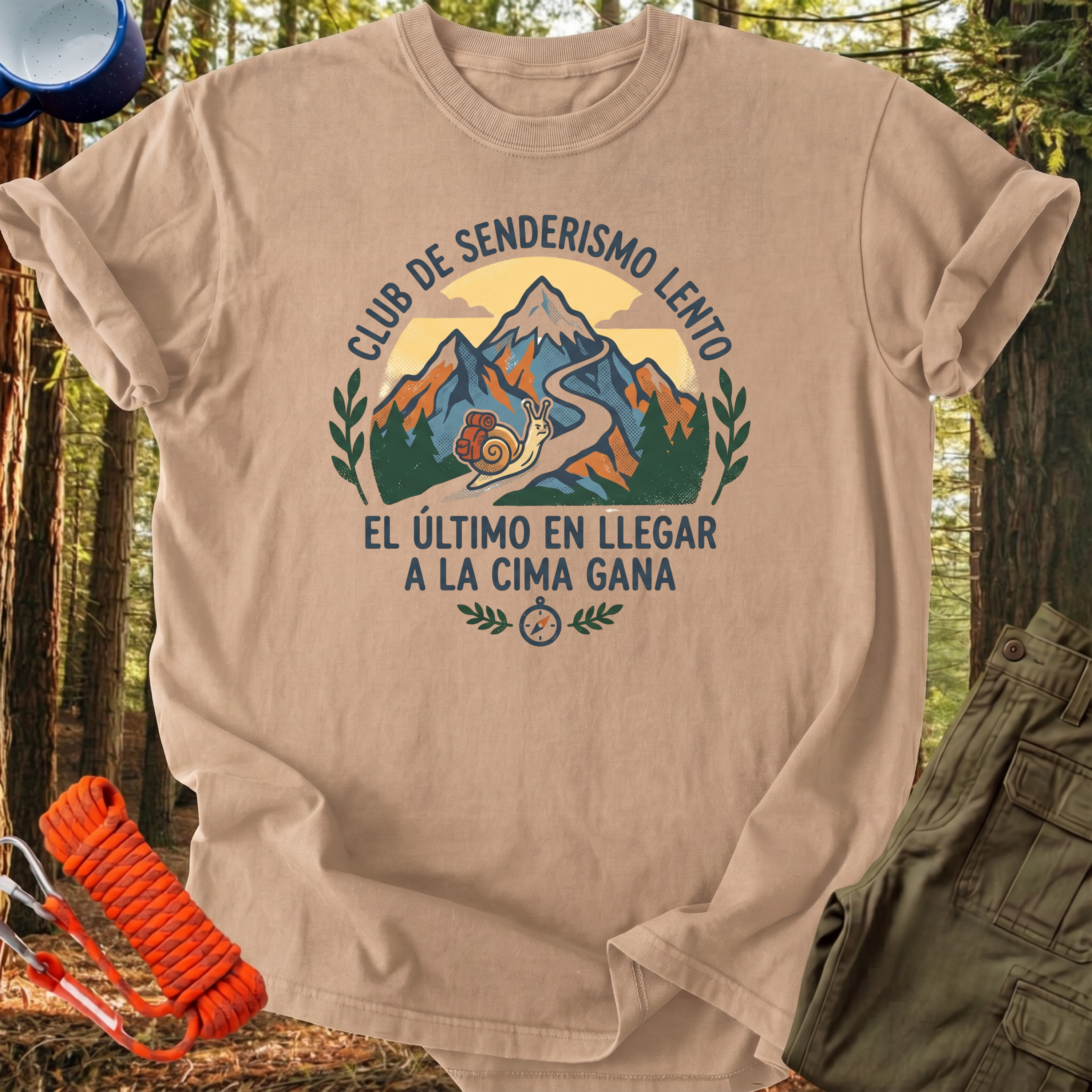 Camiseta de Senderismo Lento