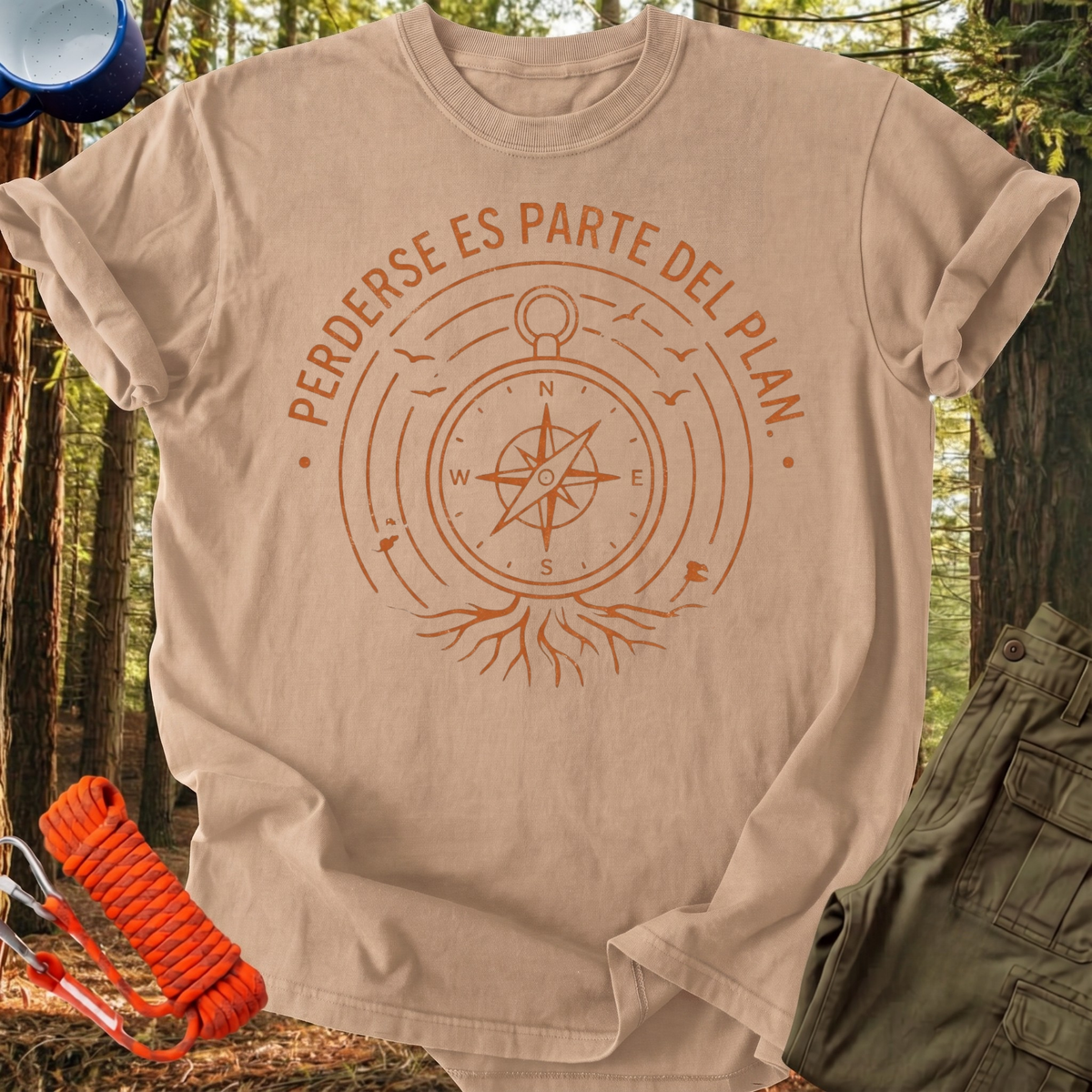 Camiseta Perderse es Parte del Plan