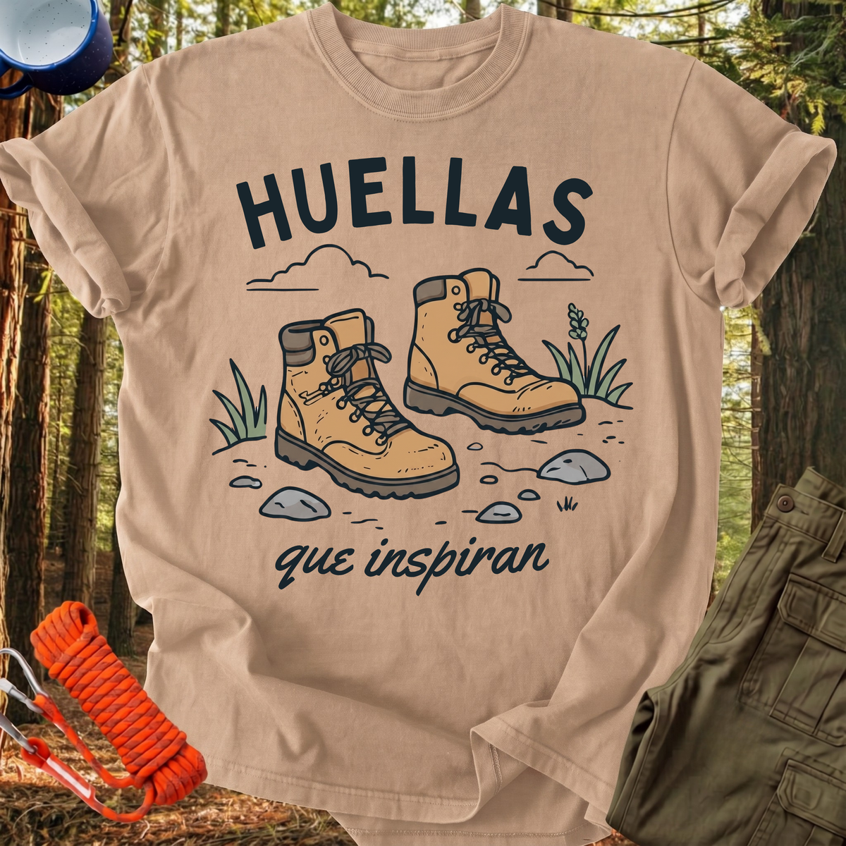 Camiseta Huellas que Inspiran