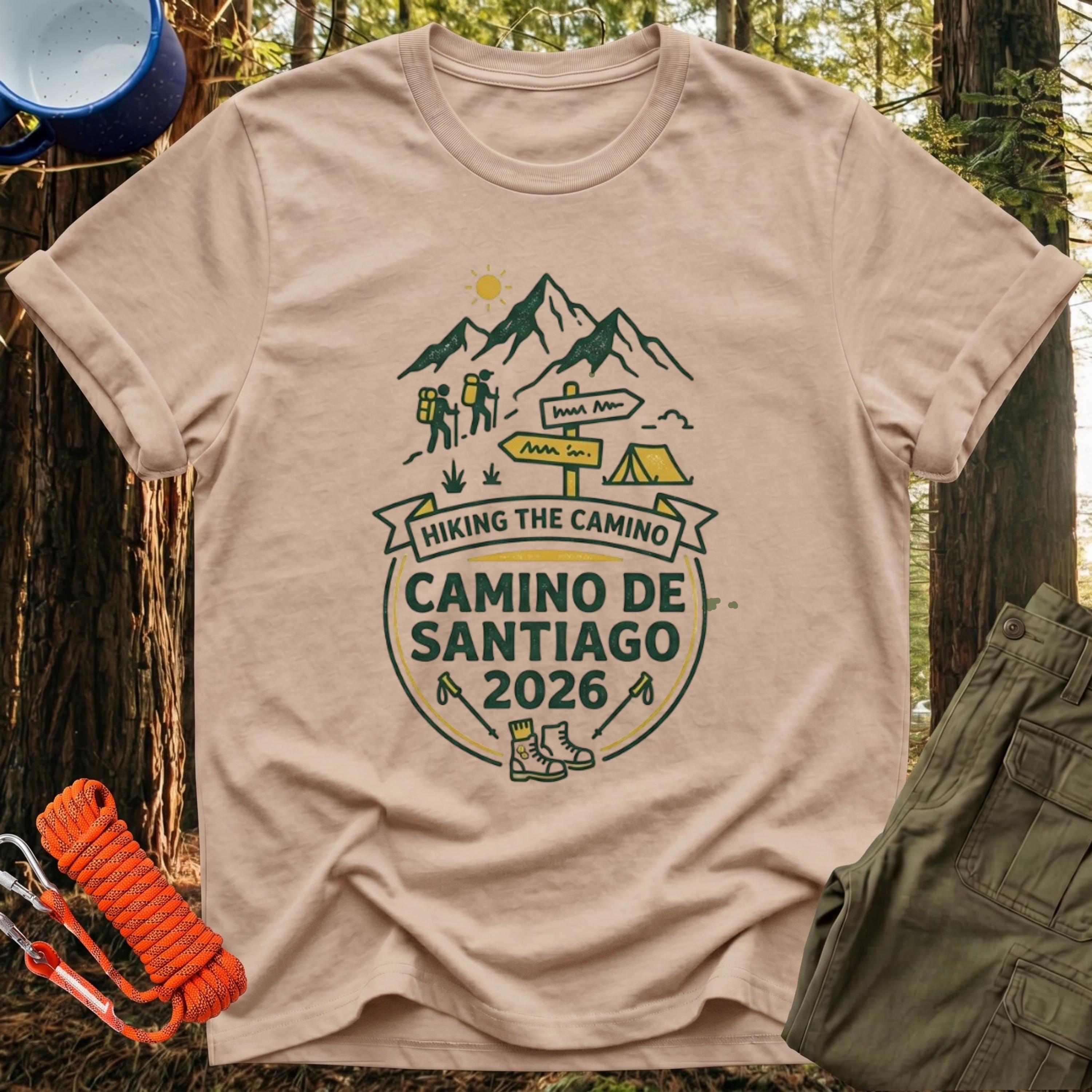 Camiseta Camino de Santiago