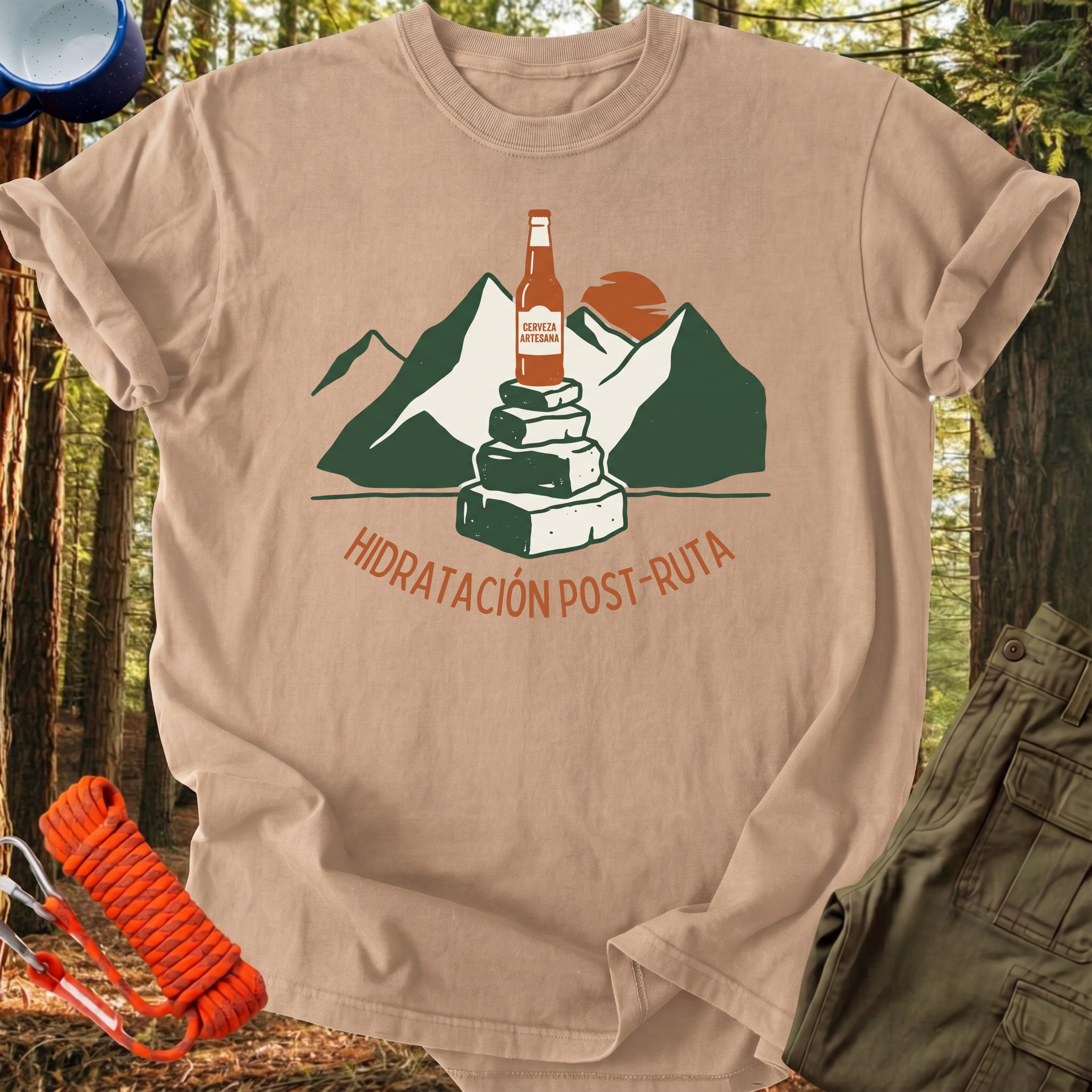 Camiseta Hidratación Post-Ruta