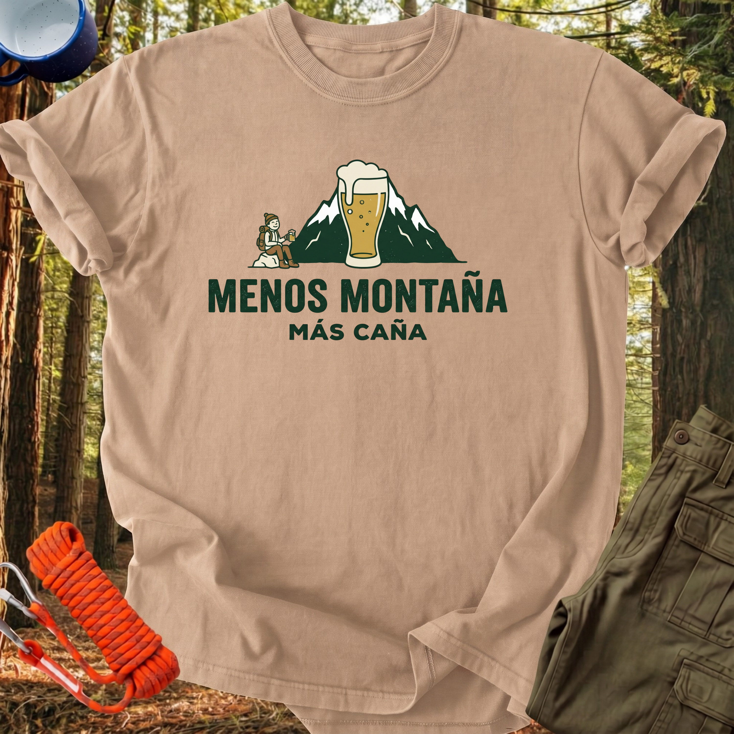 Camiseta Menos Montaña