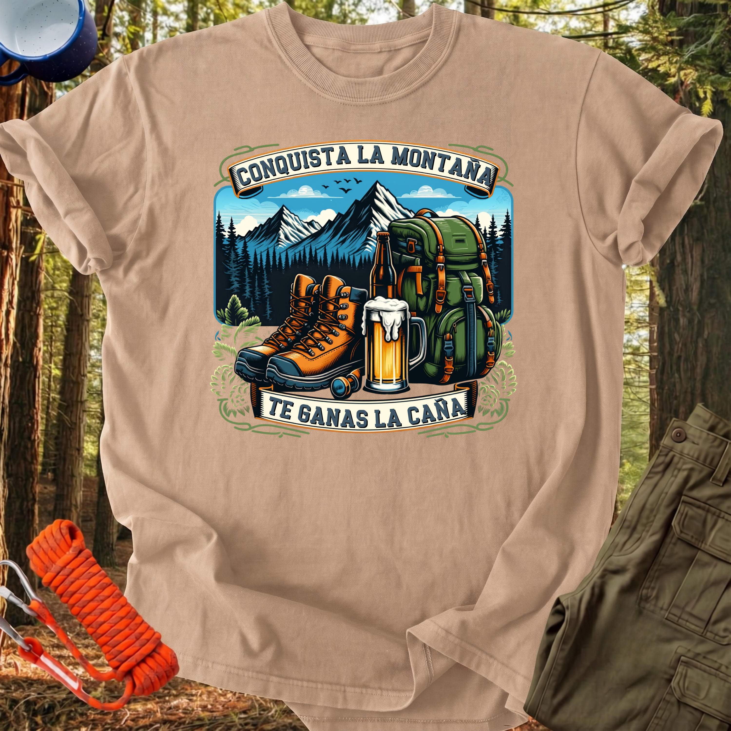 Camiseta Conquista la Montaña